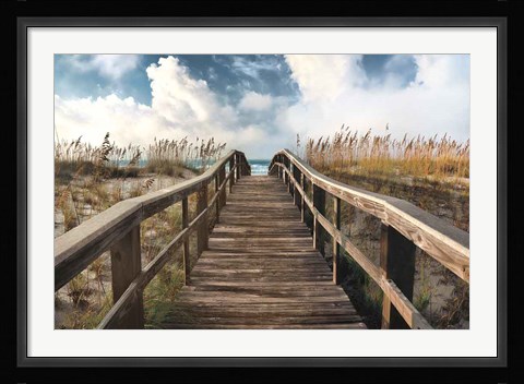 Framed Path To Paradise Print