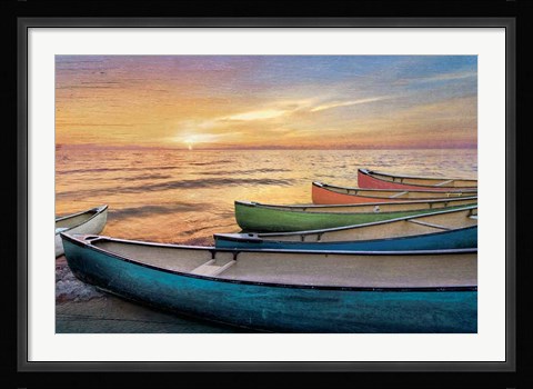 Framed Rainbow Armada Print