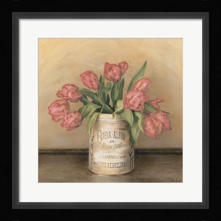 Framed Royal Tulips Print