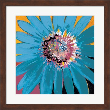 Framed Sunshine Flower II Print