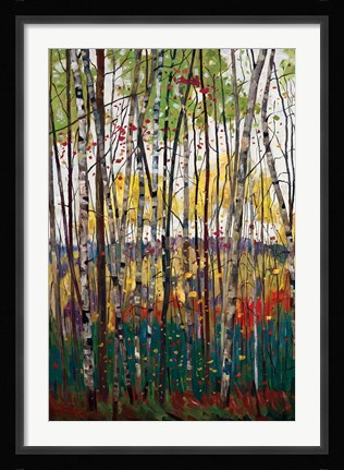 Framed Voile De Montogne Print