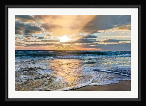 Framed Whipped Cream Print