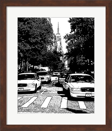 Framed New York Minute I Print