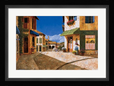 Framed On My Way to the Market Print