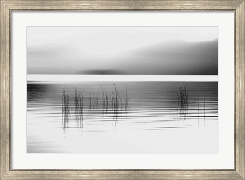 Framed Tranquil Dawn Print