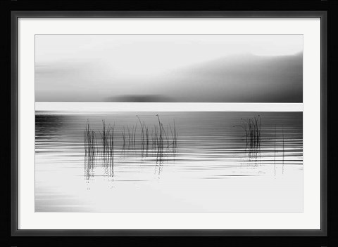 Framed Tranquil Dawn Print