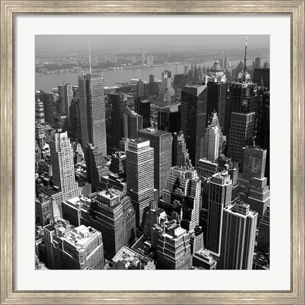 Framed Manhattan to Brooklyn Print