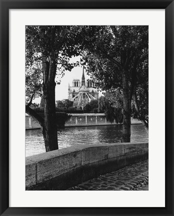Framed Notre Dame Print