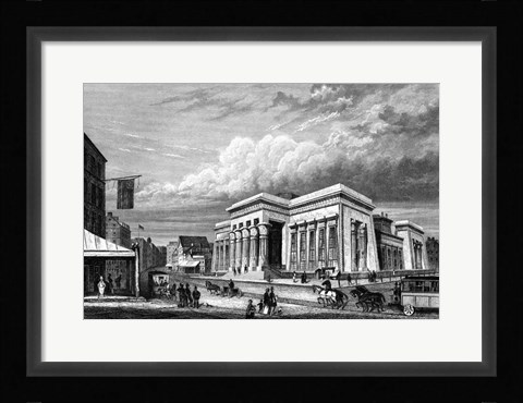 Framed Tombs Hall Of Justice New York City Print