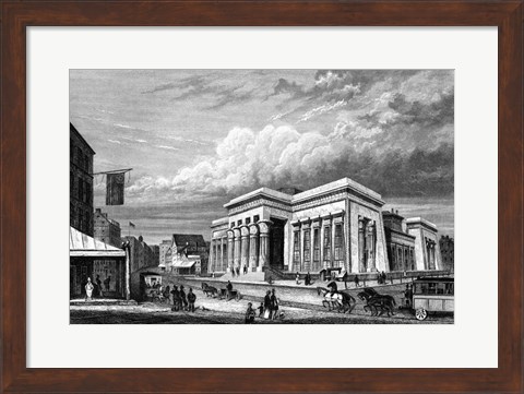 Framed Tombs Hall Of Justice New York City Print