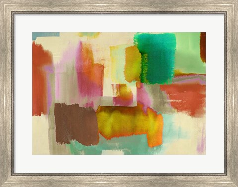 Framed Colorful Sensations Print