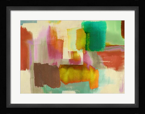Framed Colorful Sensations Print