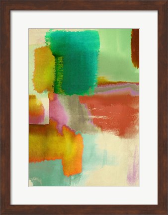 Framed Colorful Sensation II Print