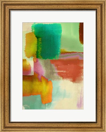 Framed Colorful Sensation II Print