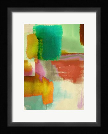 Framed Colorful Sensation II Print