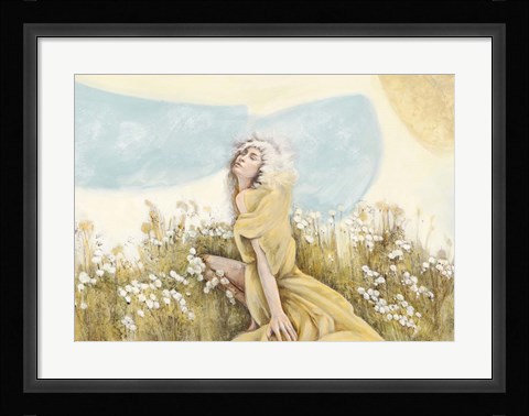 Framed Fairy of the Pale Skies Print
