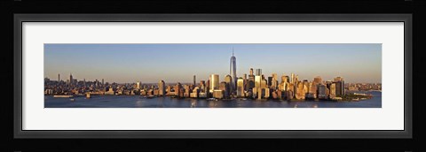 Framed Manhattan and One WTC Print