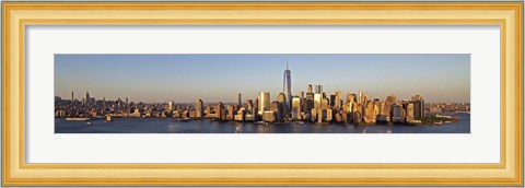 Framed Manhattan and One WTC Print