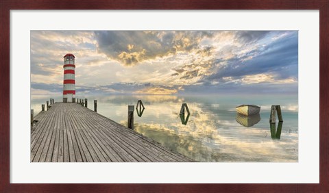 Framed Lighthouse of Tranquillity Print