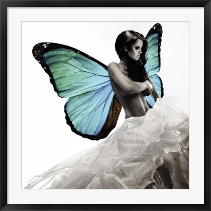 Framed Winged Beauty #1 Print