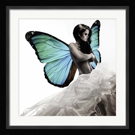 Framed Winged Beauty #1 Print