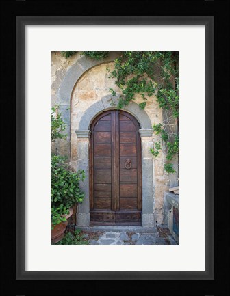 Framed Venice Doorway Print