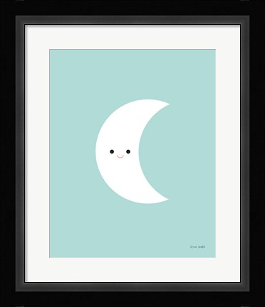 Framed Moon Print