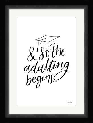 Framed Graduation IV Print