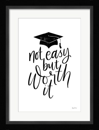 Framed Graduation I Print