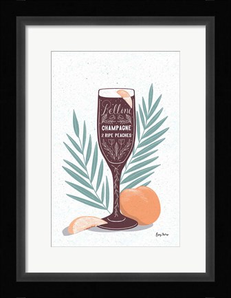 Framed Fruity Cocktails I Print