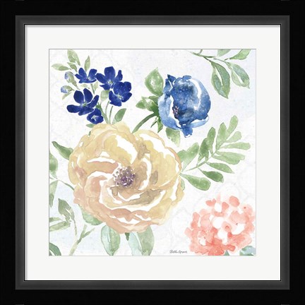Framed Coastline Botanical II Print