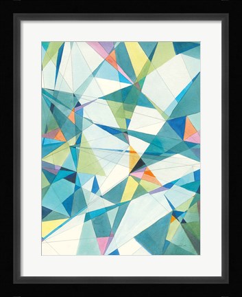 Framed Prism I Print