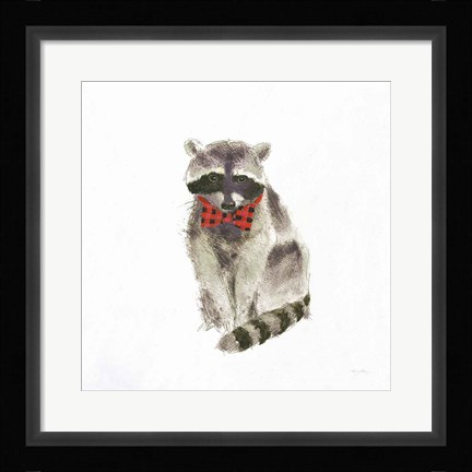 Framed Into the Woods in Style VIII Print