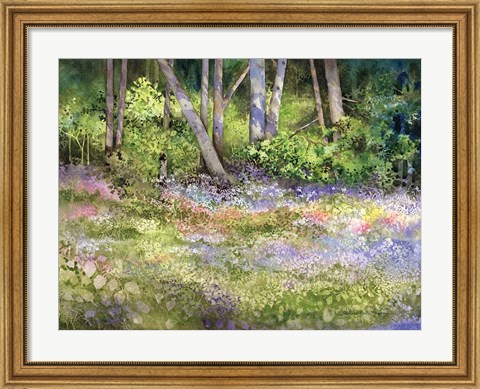 Framed Springtime Woods Print