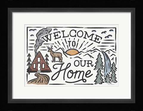 Framed Adventurous III Print