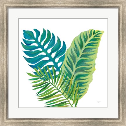 Framed Coconut Palm VI Print