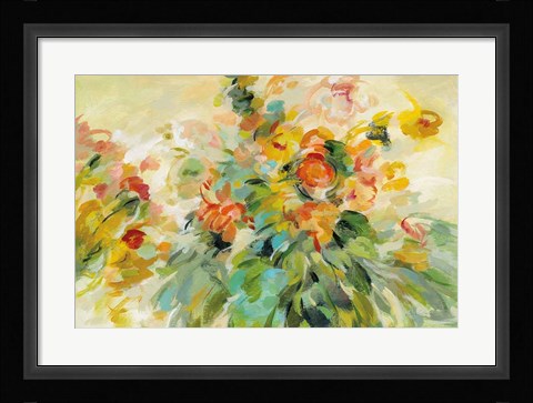 Framed Festive Bouquet Print