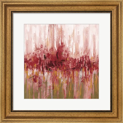 Framed Red Reflections Print