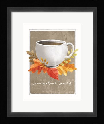 Framed Pumpkin Spice Print