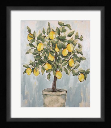 Framed Lovely Lemons Print