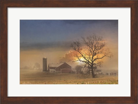 Framed Stormy Weather Print