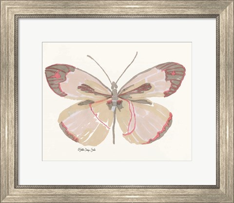 Framed Butterfly 4 Print