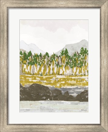 Framed Mountain Retreat 3 Print