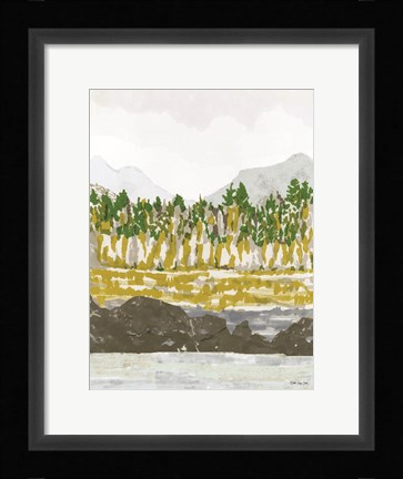 Framed Mountain Retreat 3 Print