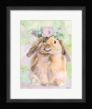 Framed Bunny Bella Print