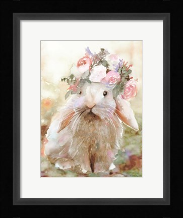 Framed Bunny Sophia Print