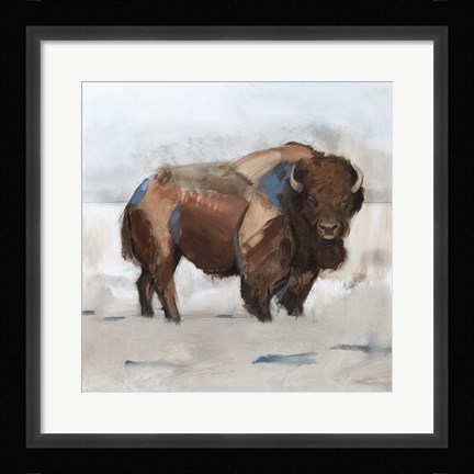 Framed Lodge Guardian I Print