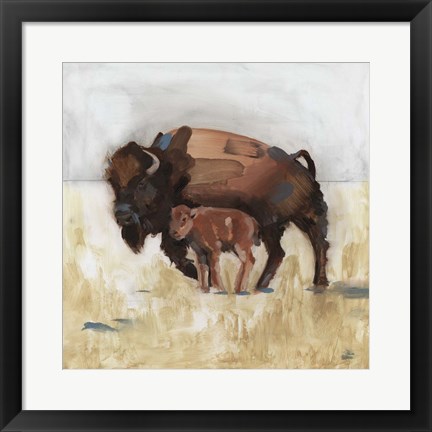 Framed Lodge Guardian IV Print