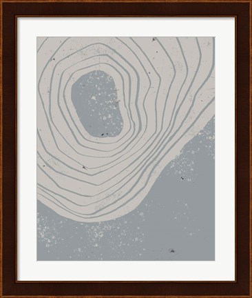 Framed Lithic Loop II Print