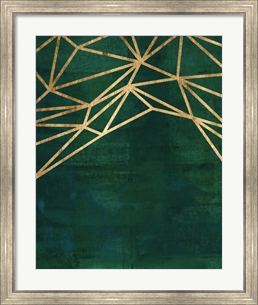 Framed Jungle Web I Print